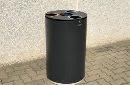 Eracle wastepaper bin 480 for separated collection